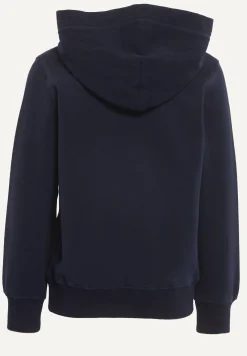 Fashion River Woods Katoenen basic kaptrui navy -