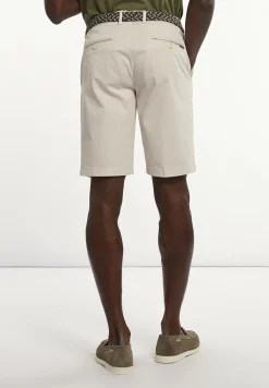 Discount River Woods Katoenen basic stretch chinoshort lt sand -