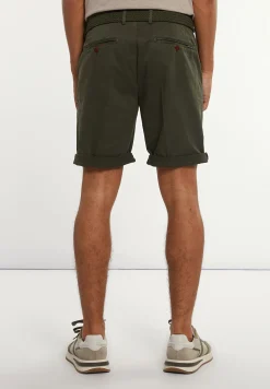 Outlet River Woods Katoenen basic stretch chinoshort forest -