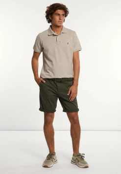 Outlet River Woods Katoenen basic stretch chinoshort forest -