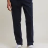 Fashion River Woods Katoenen chinobroek stretch navy -