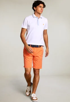 Sale River Woods Katoenen chinoshort lobster -