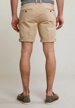 Discount River Woods Katoenen chinoshort sand -