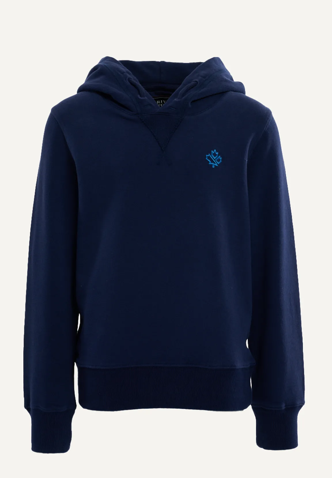 Sale River Woods Katoenen fancy kaptrui midnight blue -