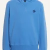 Outlet River Woods Katoenen fancy kaptrui soft azure -