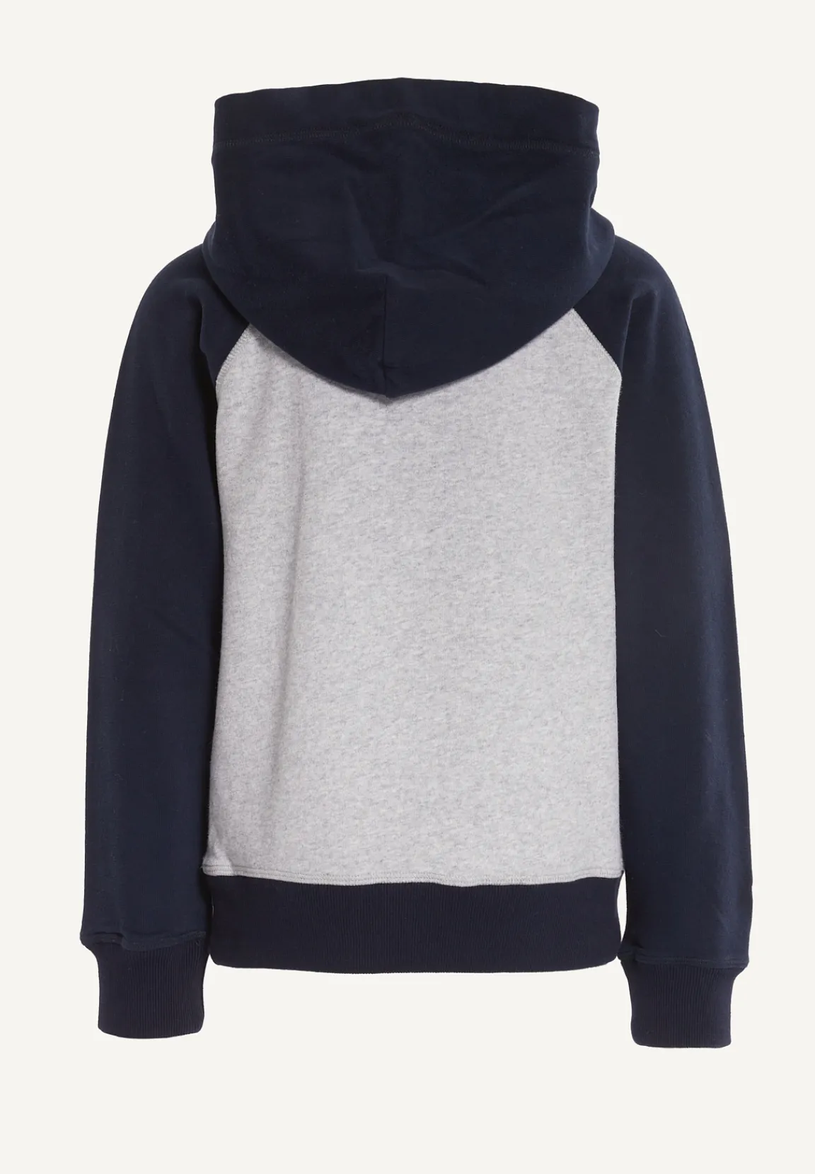 Online River Woods Katoenen fantasie hoodie pearl grey mix -