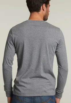 Outlet River Woods Katoenen fantasie T-shirt oxford mix -