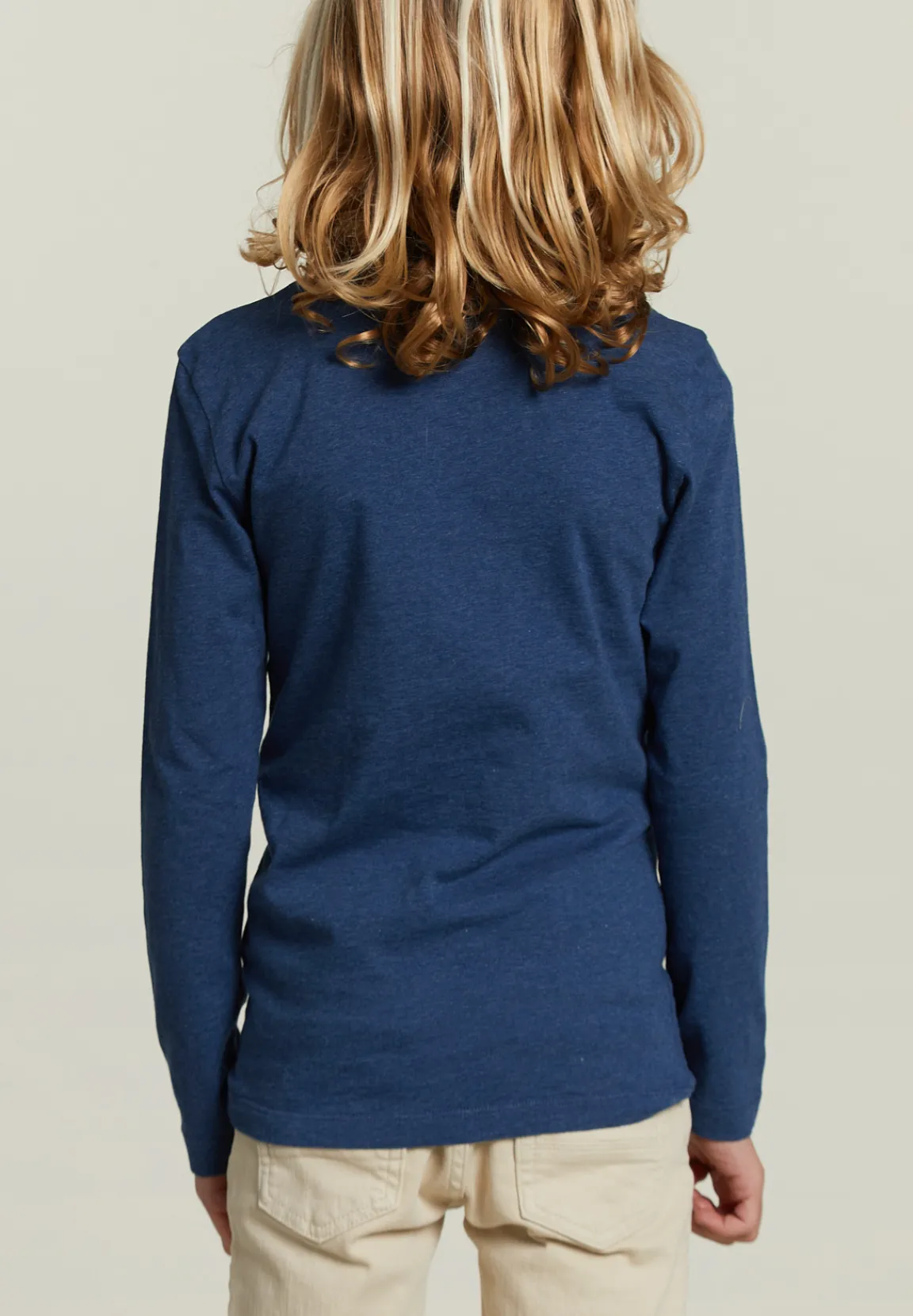 New River Woods Katoenen fantasie T-shirt navy mix -