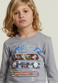 Clearance River Woods Katoenen fantasie T-shirt pinguin mix -