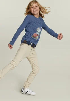 Sale River Woods Katoenen fantasie Tshirt denim mix -