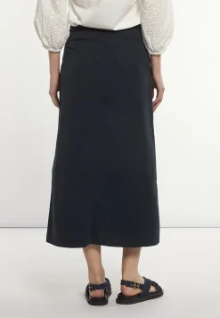 Discount River Woods Katoenen midirok navy -