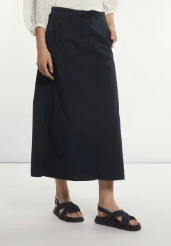 Discount River Woods Katoenen midirok navy -