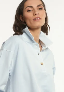 Fashion River Woods Katoenen polotrui blauw -