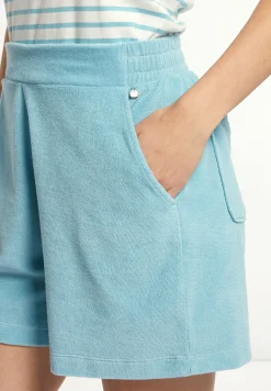 Clearance River Woods Katoenen éponge short blauw -