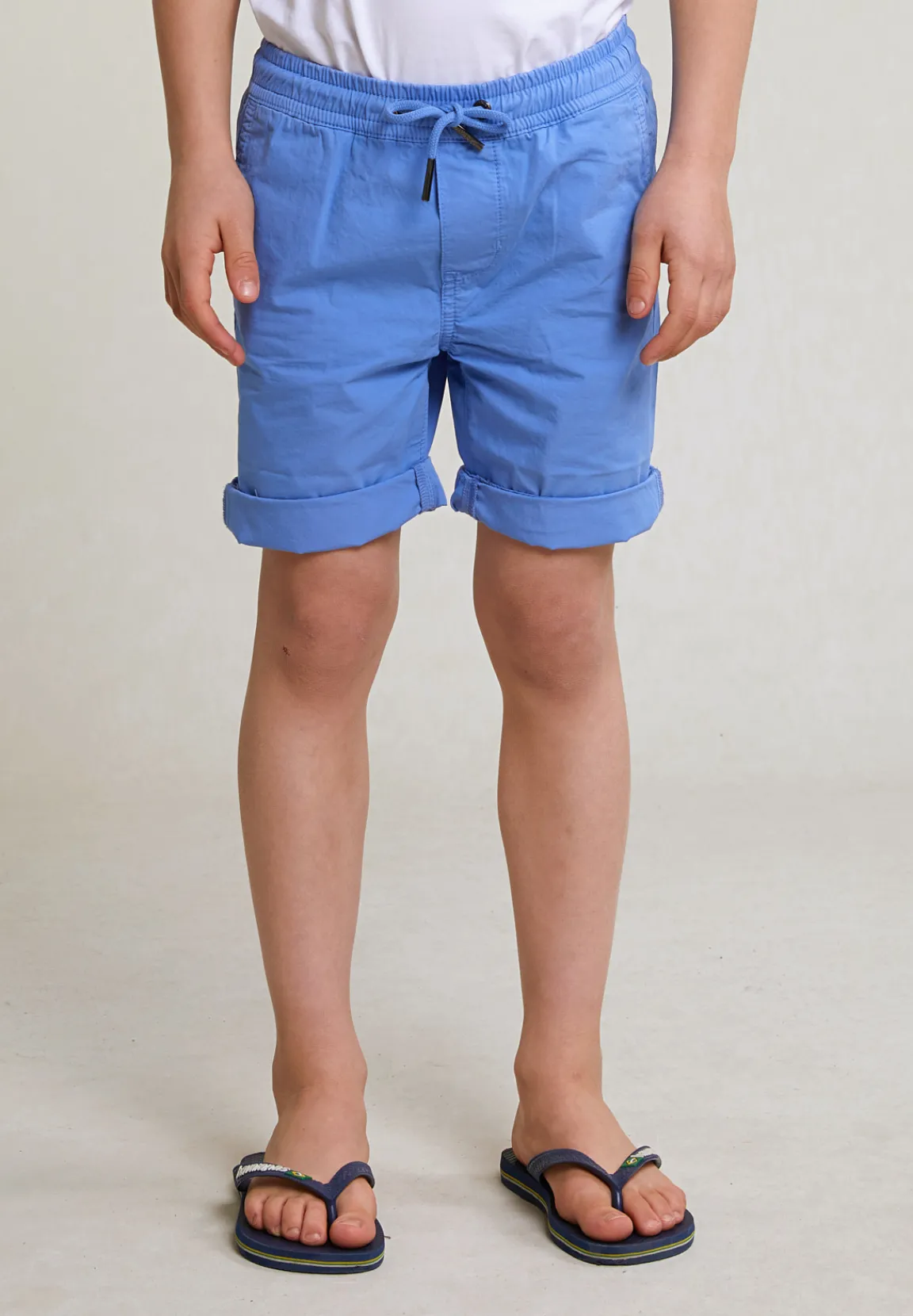 Sale River Woods Katoenen short trekkoord nile -