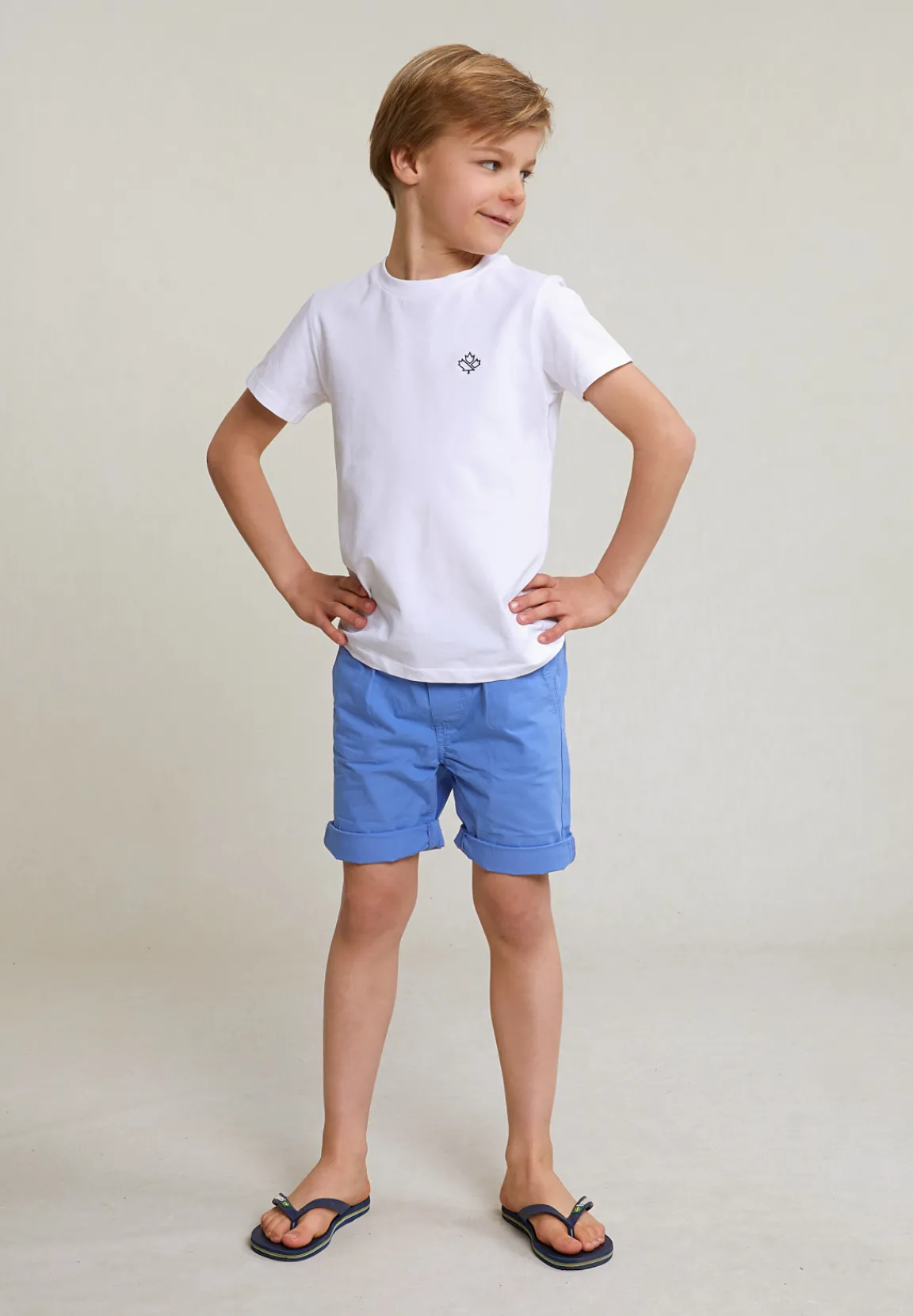 Sale River Woods Katoenen short trekkoord nile -
