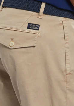 Clearance River Woods Katoenen stretch short sand -
