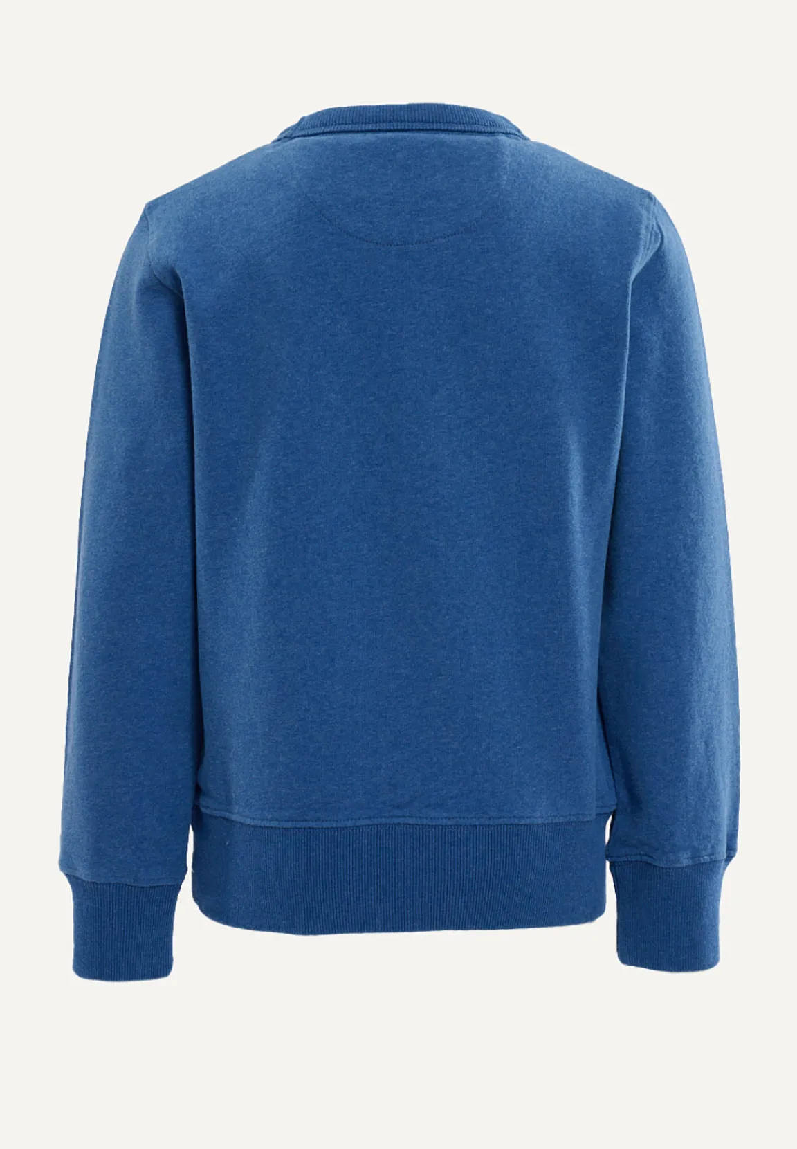 Discount River Woods Katoenen trui ronde hals persian blue mix -