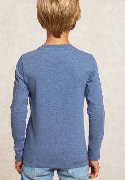 Outlet River Woods Katoenen T-shirt borstzak night sky mix -