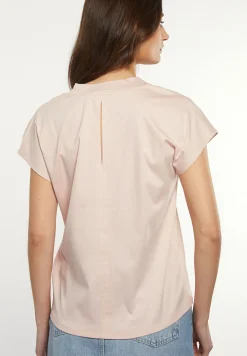 Best River Woods Katoenen V-hals T-shirt oranje -
