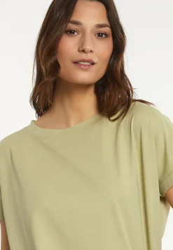 Online River Woods Katoenen wijde mouwloze T-shirt groen -