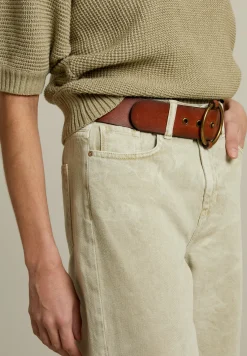 Clearance River Woods Khaki tie & dye broek -