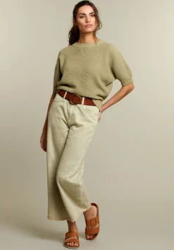 Clearance River Woods Khaki tie & dye broek -