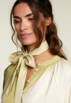 Sale River Woods Khaki tie & dye kleed met strikceintuur -