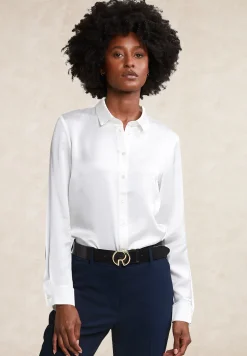 Online River Woods Klassieke blouse écru -