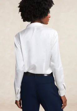 Online River Woods Klassieke blouse écru -