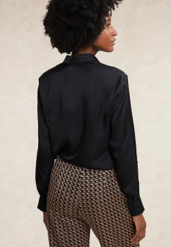 Hot River Woods Klassieke blouse zwart -