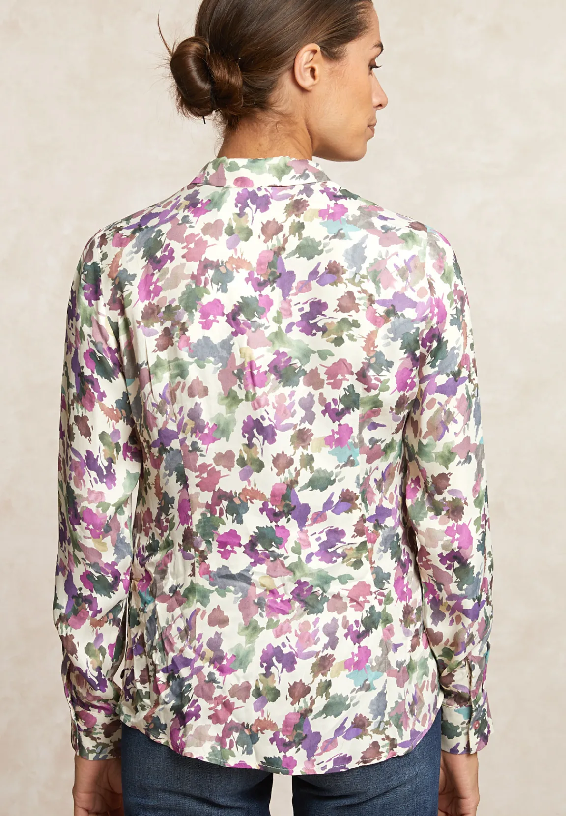 Hot River Woods Klassieke fantasieblouse multi -