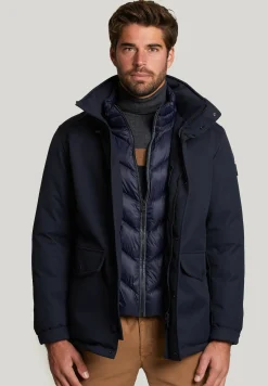 Clearance River Woods Klassieke jas 2 zakken oxy navy -