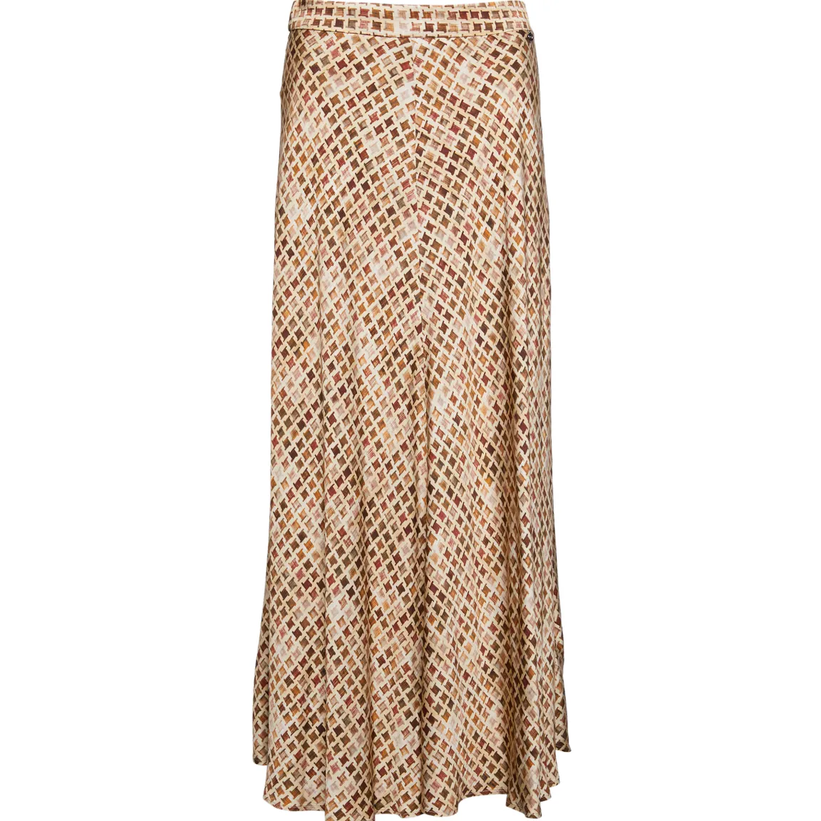 Discount River Woods Lange A-lijnrok in bruin -