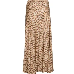 Discount River Woods Lange A-lijnrok in bruin -