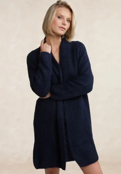 Discount River Woods Lange cardigan lange mouwen navy -