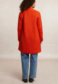 Outlet River Woods Lange cardigan lange mouwen oranje -
