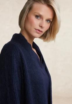 Discount River Woods Lange cardigan lange mouwen navy -