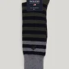 Discount River Woods Lange gestreepte sokken oxford mix -