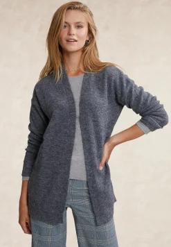 Sale River Woods Lange V-hals cardigan lange mouwen grijs -