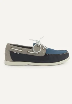 Outlet River Woods Lederen bootschoenen met veters multi -