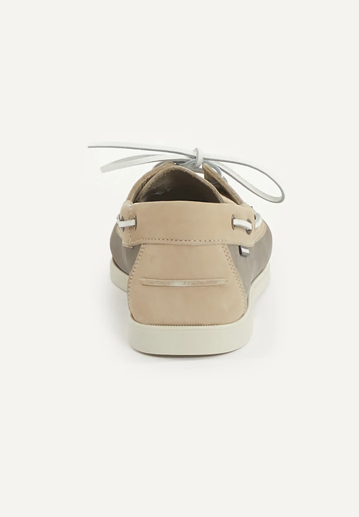 Online River Woods Lederen bootschoenen met veters beige -