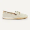 New River Woods Lederen loafers beige -