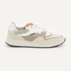 Sale River Woods Lederen sneakers met veters beige -