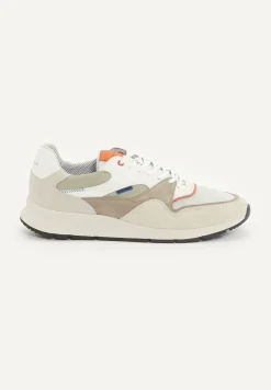 Sale River Woods Lederen sneakers met veters beige -