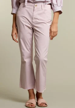 Fashion River Woods Lila broek in katoen -