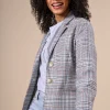 Clearance River Woods Losse blazer in Blauw -