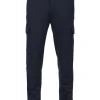 New River Woods Marineblauwe cargo joggingbroek in blauw -