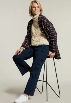 Sale River Woods Multi cardigan in pied de poule -