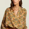 Hot River Woods Multi fantasie blouse -